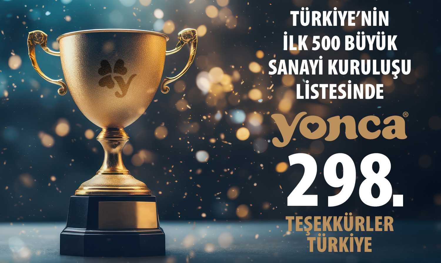 2024 İSO İlk 500 listesinde 298. sıradayız.