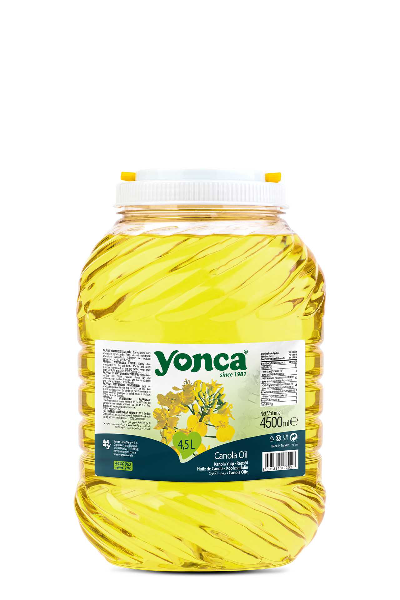 Canola Oil Yonca Food