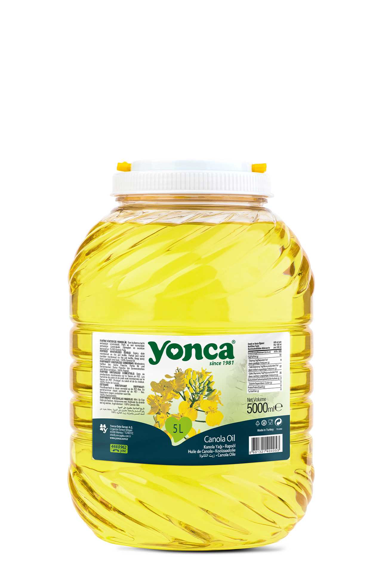 Canola Oil Yonca Food