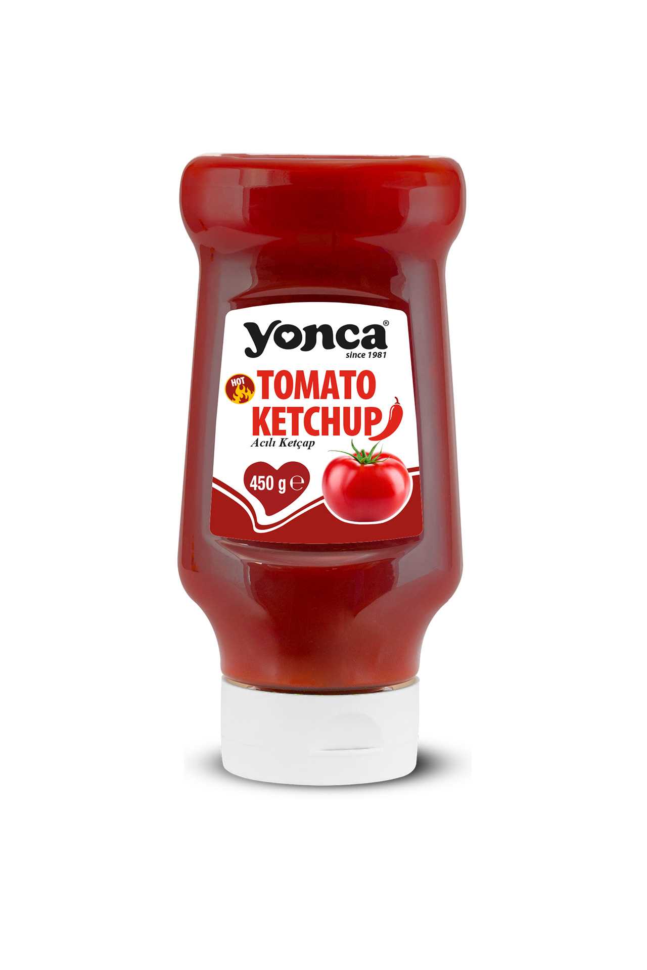 Hot Tomato Ketchup 450g