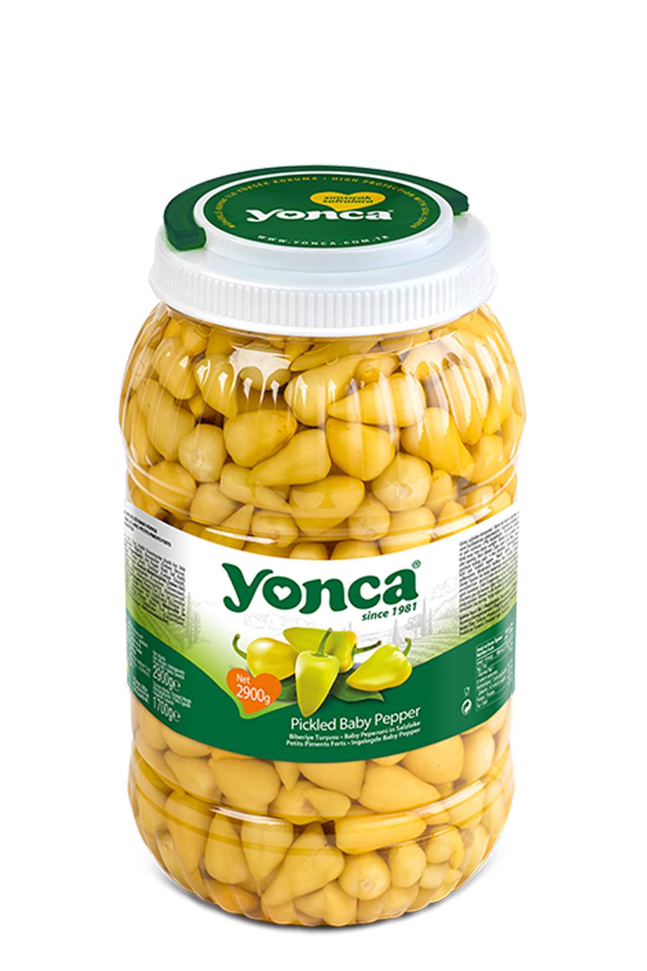 Pickled Baby Pepper 2900g