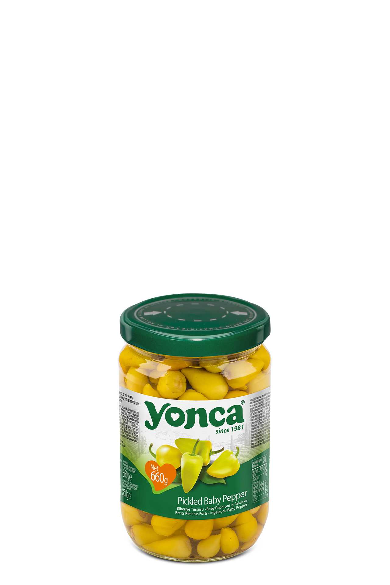 Pickled Baby Pepper 660g