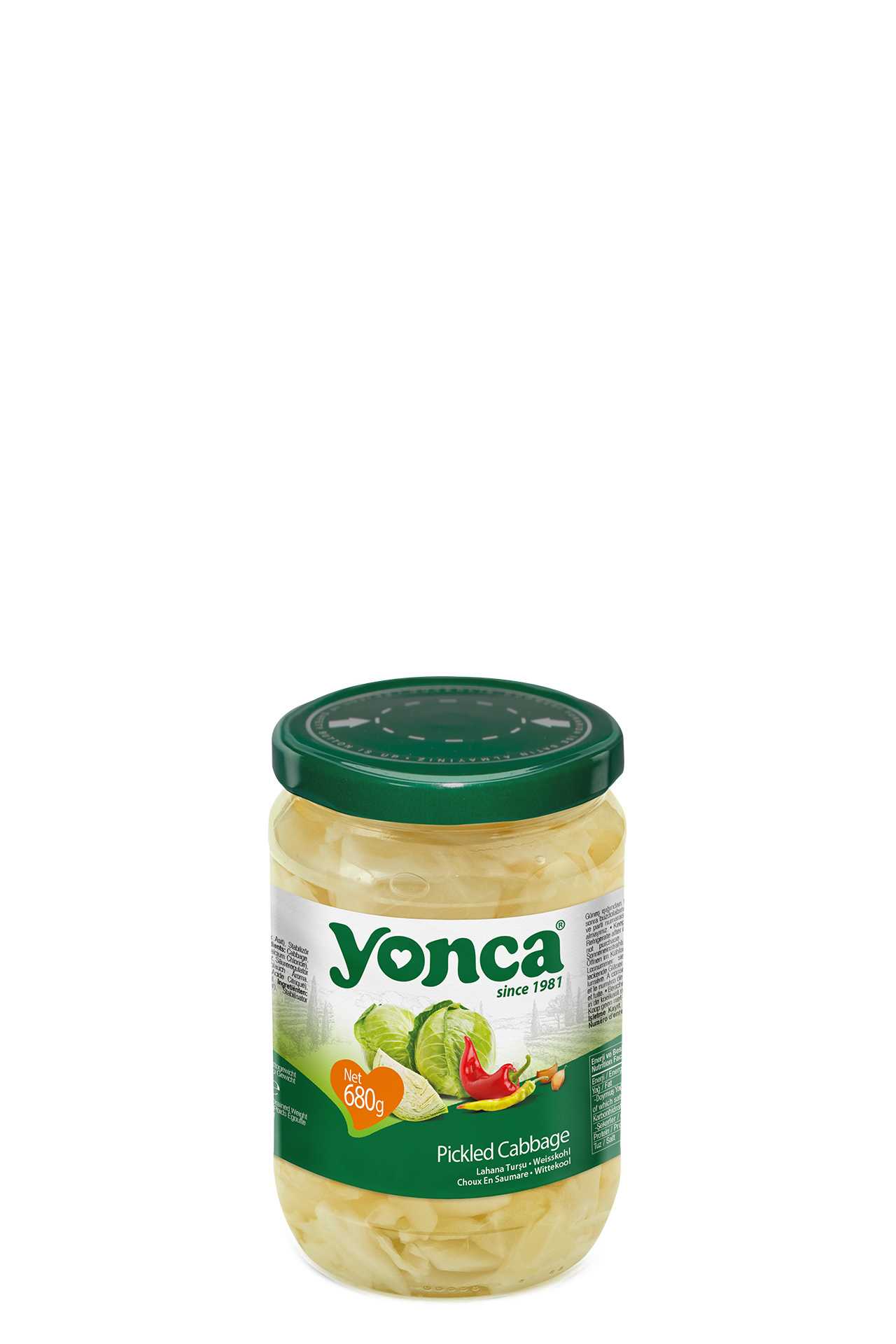 Pickled Cabbage 680g