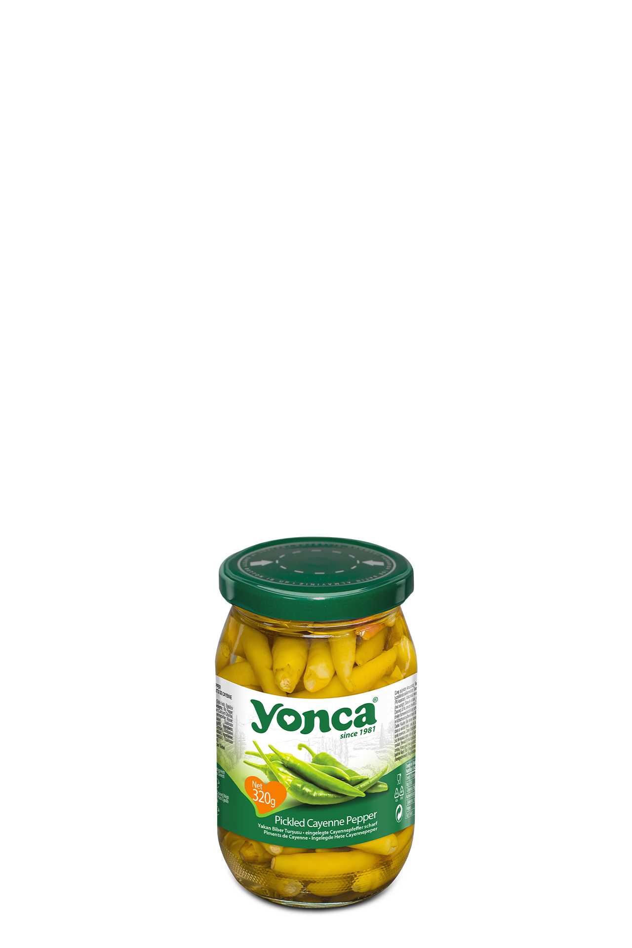 Pickled Cayenne Pepper 320g