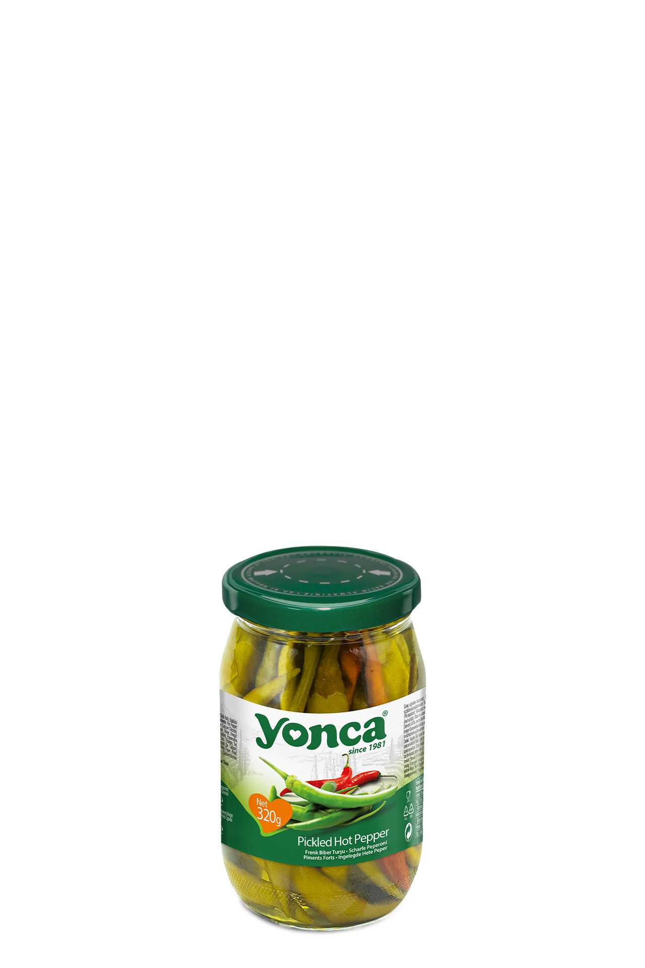 Pickled Hot Pepper 320g