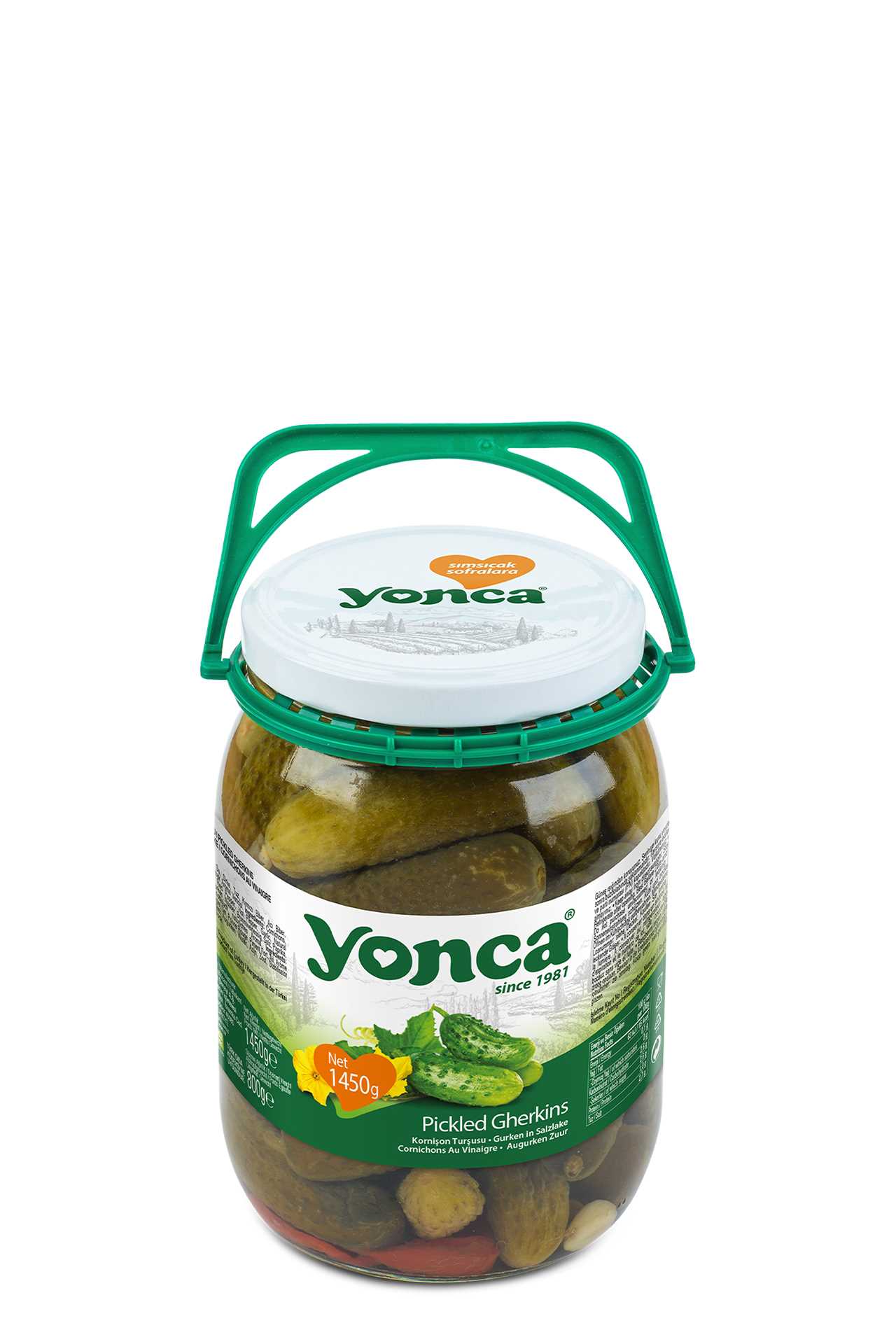 Pickled Gherkins 1450g