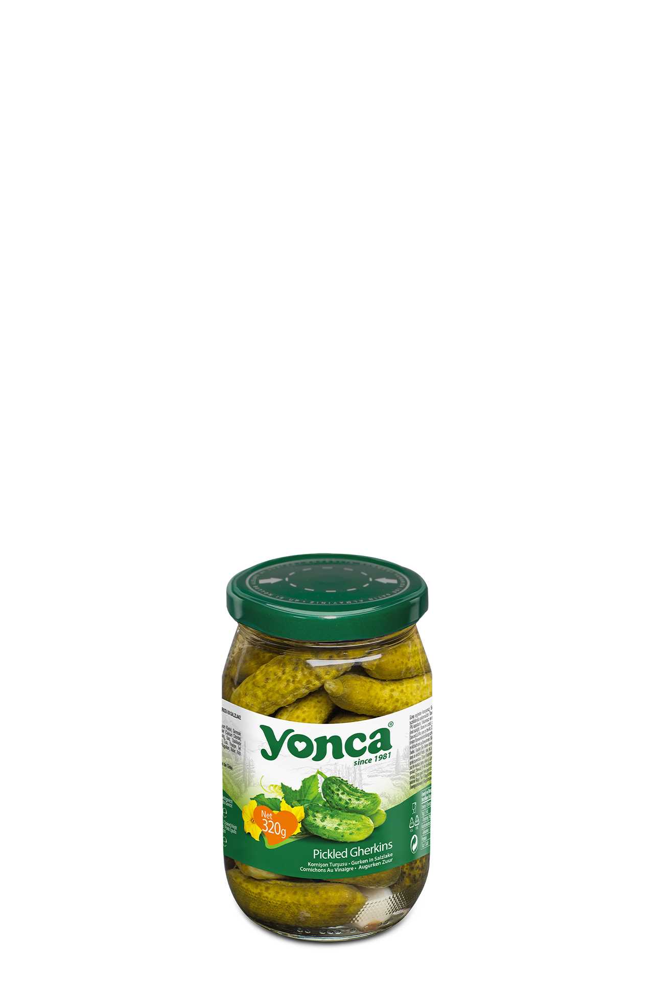 Pickled Gherkins 320g