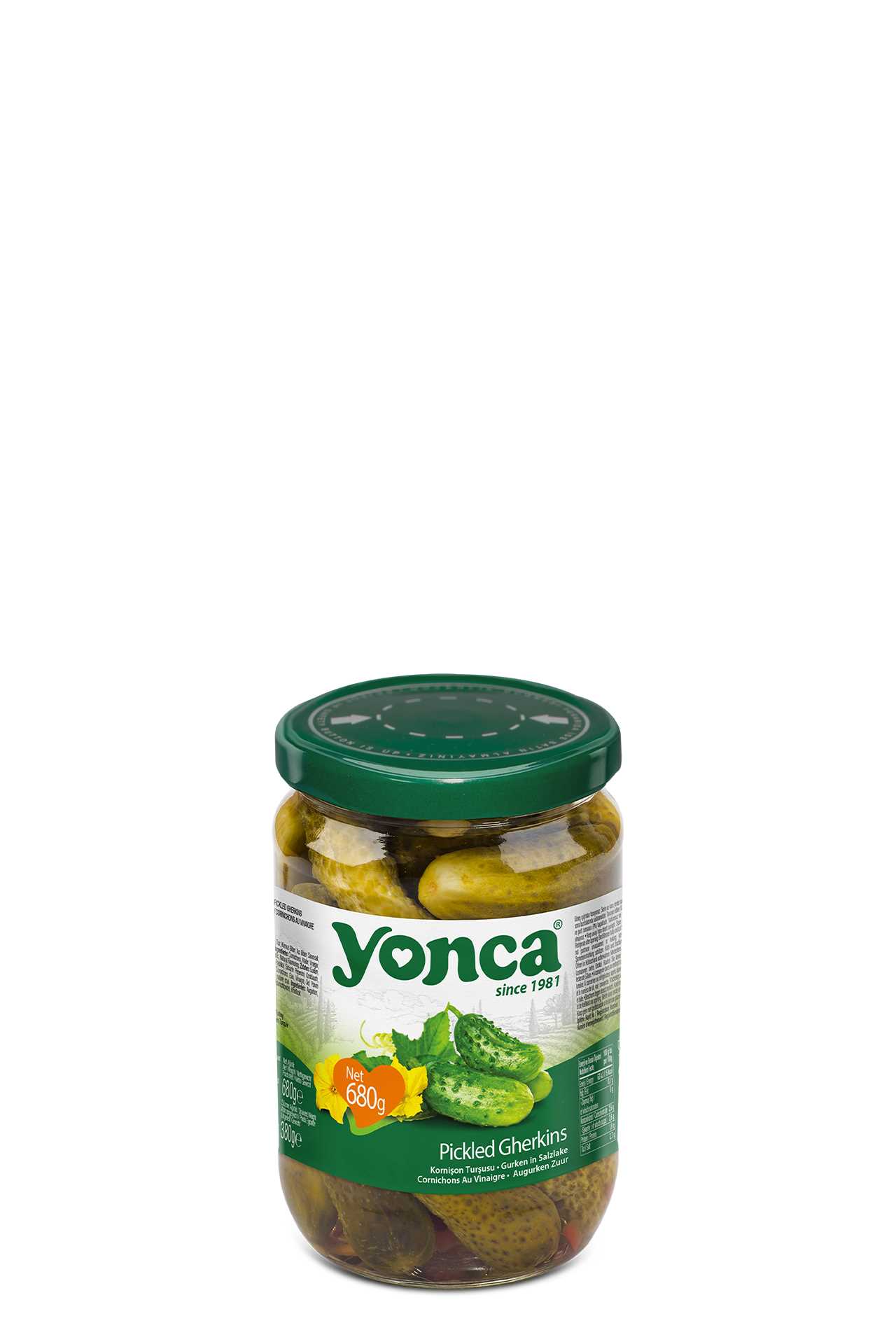 Pickled Gherkins 680g