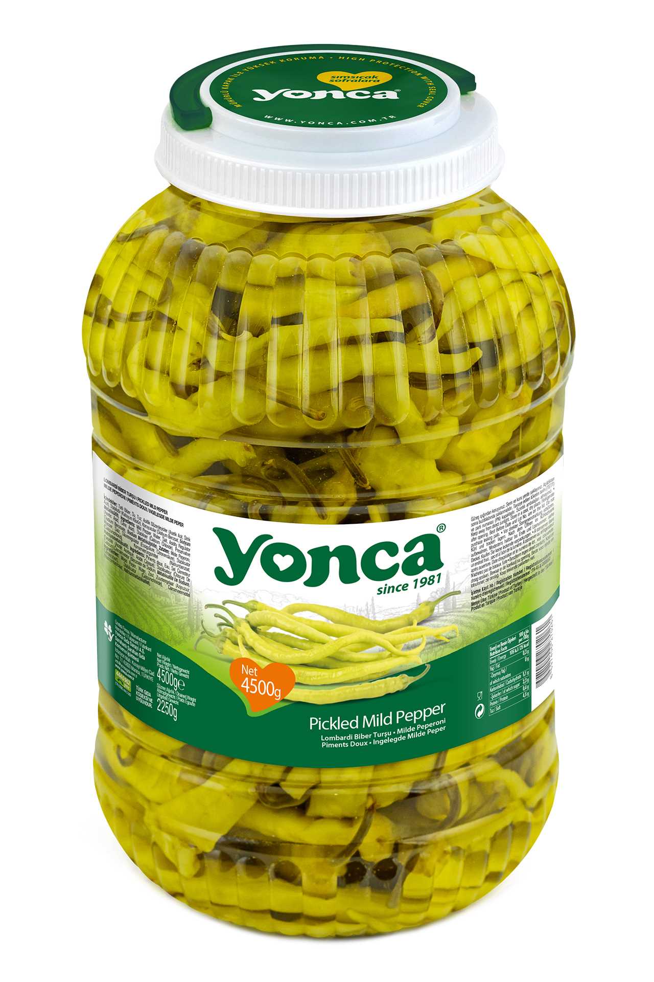 Pickled Mild Pepper 4500g