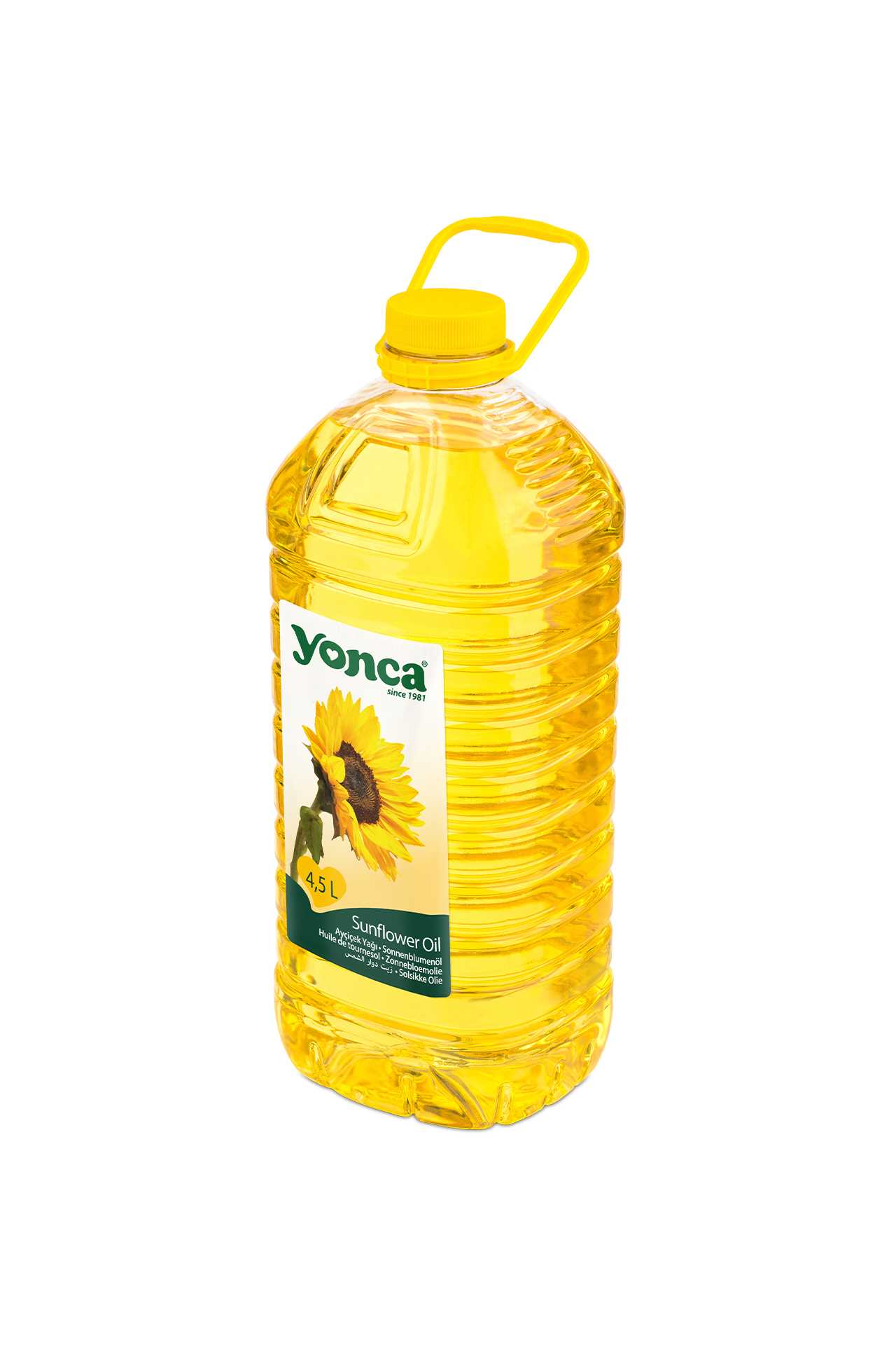Sunflower Oil 4.5 L | Yonca Food