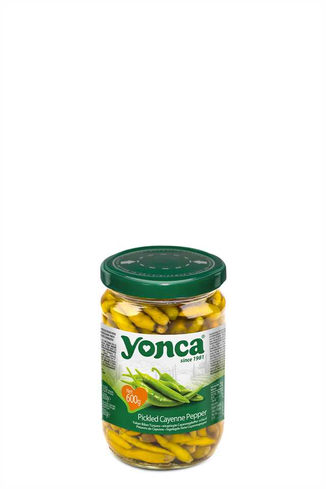 Pickled Cayenne Pepper 600g