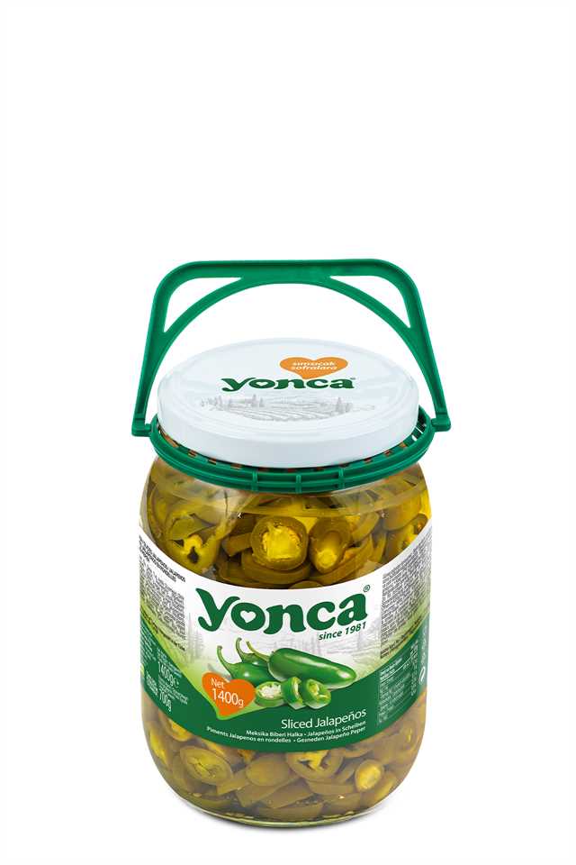 Sliced Jalapenos Pepper 1400g