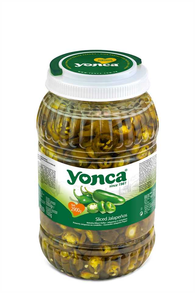 Sliced Jalapenos Pepper 2900g