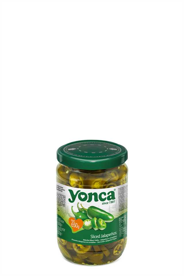 Sliced Jalapenos Pepper 650g